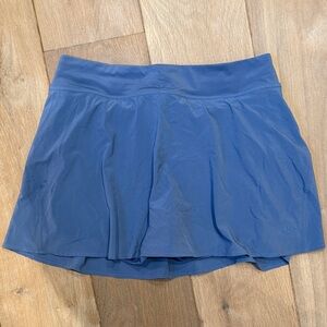 Blue Athletic Skirt
